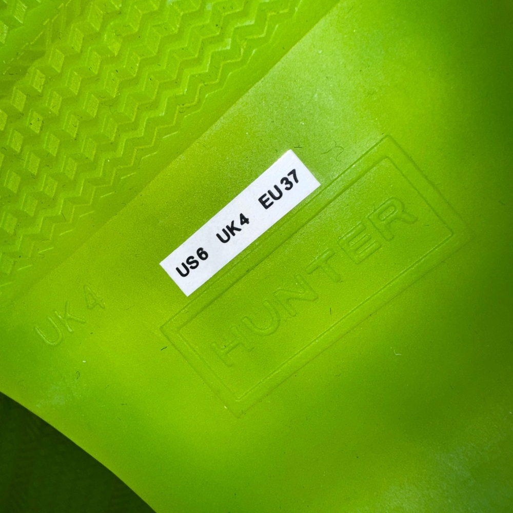 Hunter Play Short Grey Translucent Sole Rubber Ra… - image 5